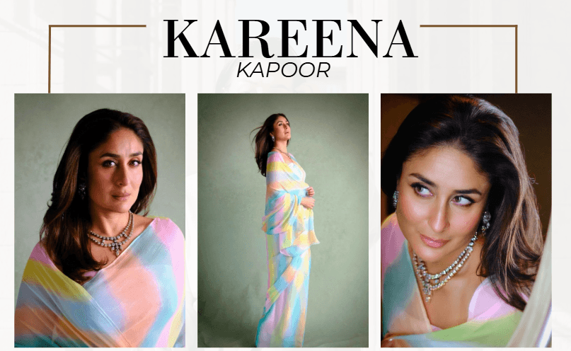 Saree Penuh Warna Untuk Jiwa Ceria Kapoor's Sister, Inilah Saree Leheriya