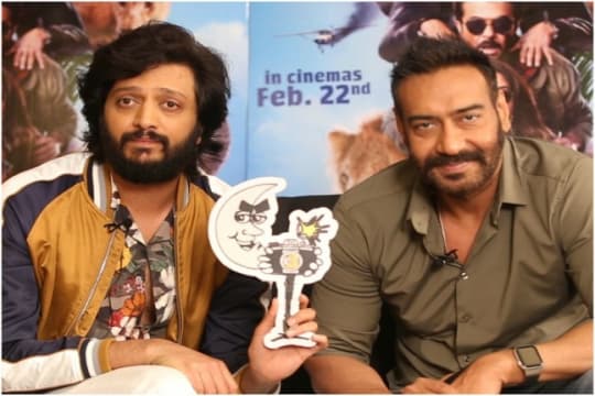 Ajay Devgn Tunjuk Riteish Desmukh Untuk Perankan Penguasa Maratha Chhatrapati Shivaji