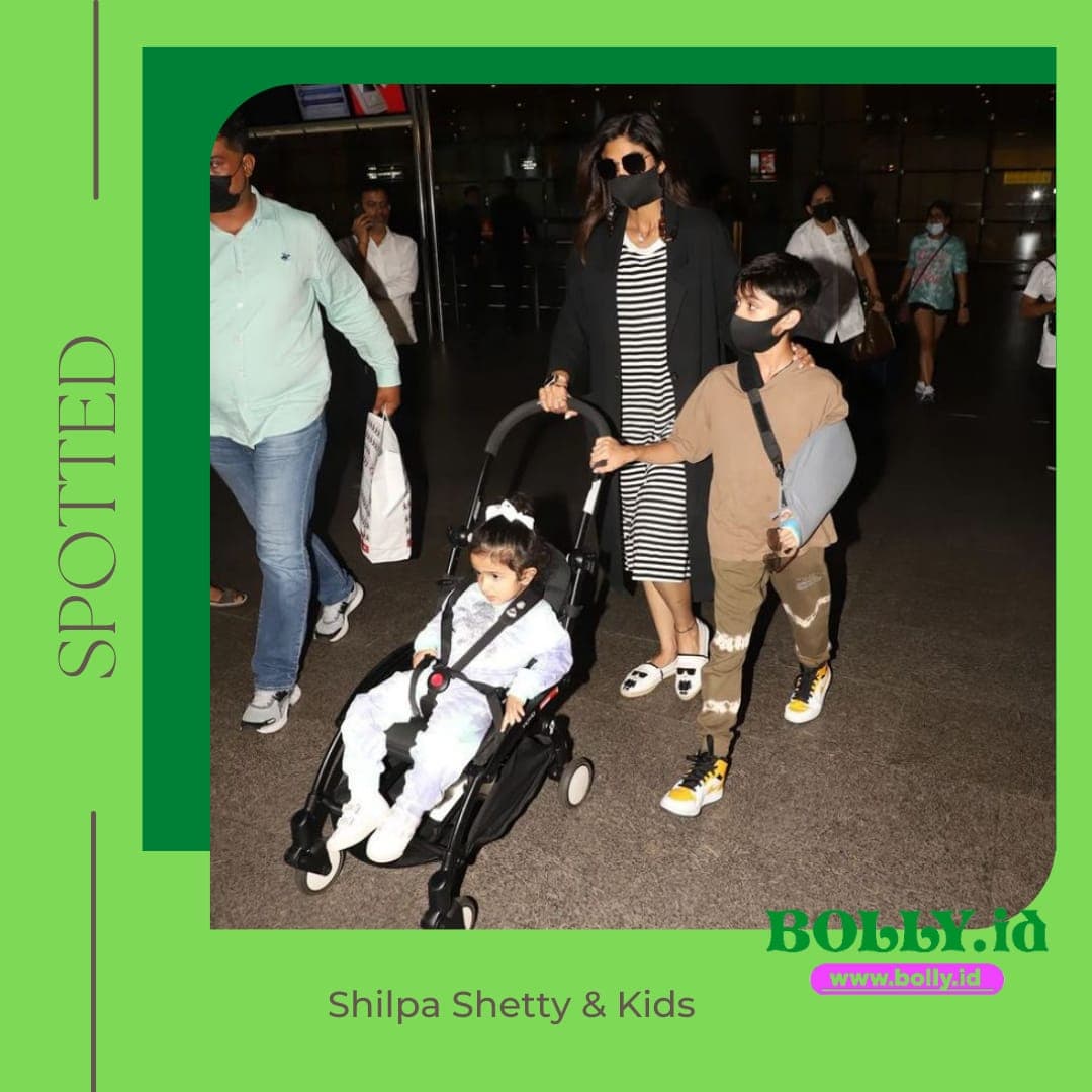 Shilpa Shetty & Kids