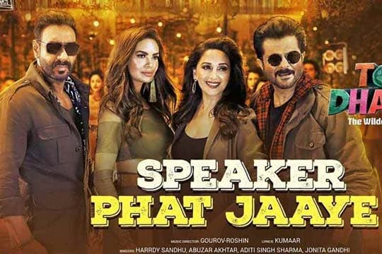 Speaker Phat Jaaye | Total Dhamal | Lirik Terjemahan