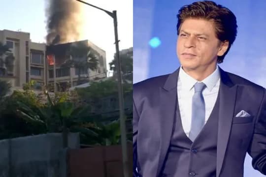 Asap Terlihat Dari Atap Kediaman SRK, Mannat Kebakaran?