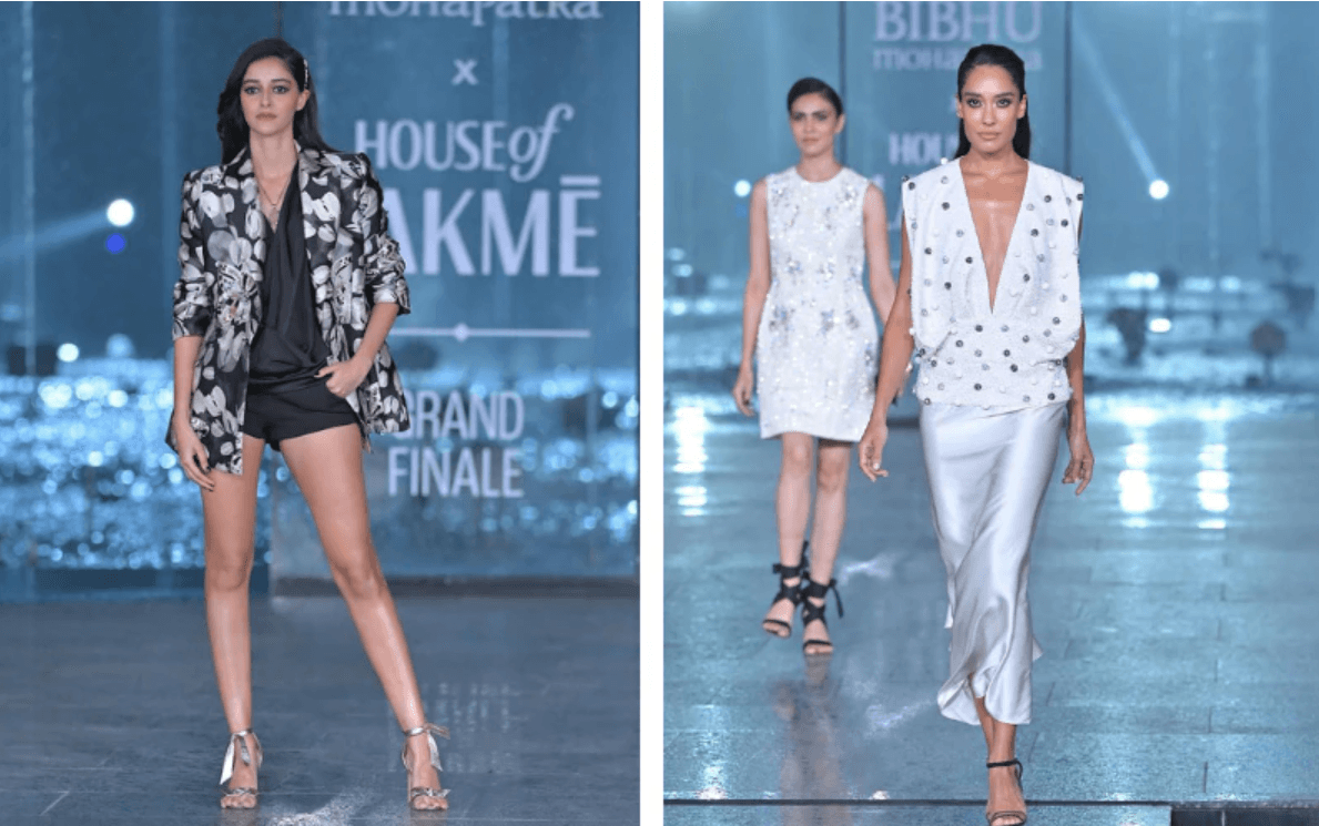 Ananya Pandey & Lisa Haydon di Lakme Fashion Week 2023