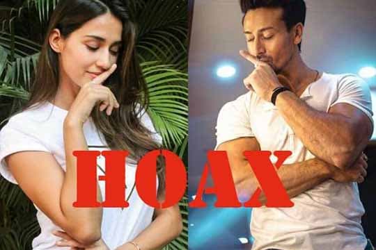 Kabar Disha Patani & Tiger Shroff Bertunangan Hanya Hoax Semata