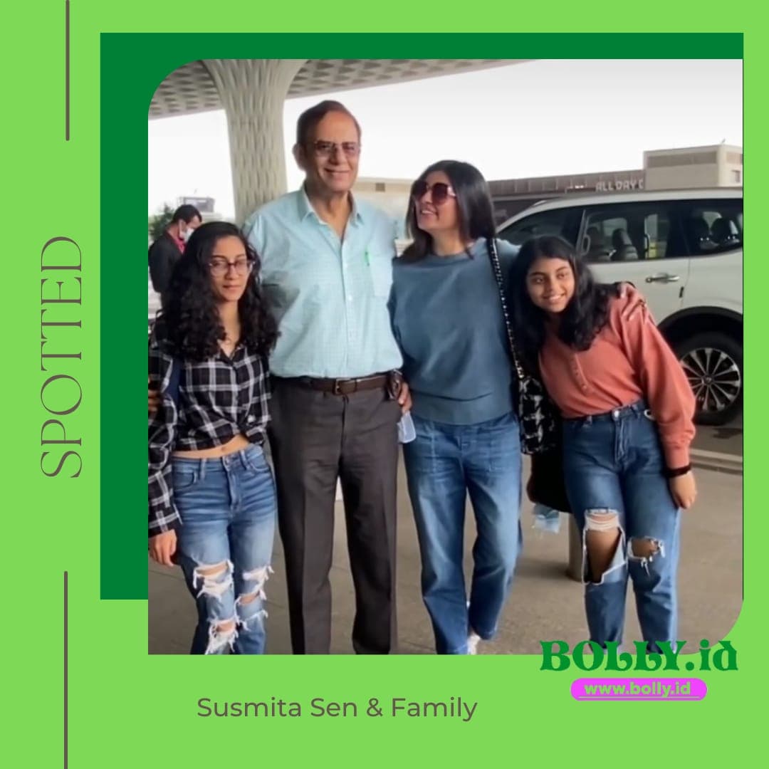 Susmita Sen & Family