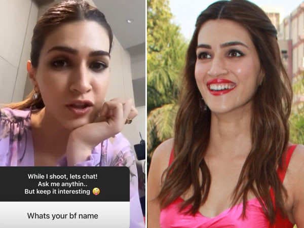 Ditanya Nama Pacar, Ini Jawaban Kriti Sanon