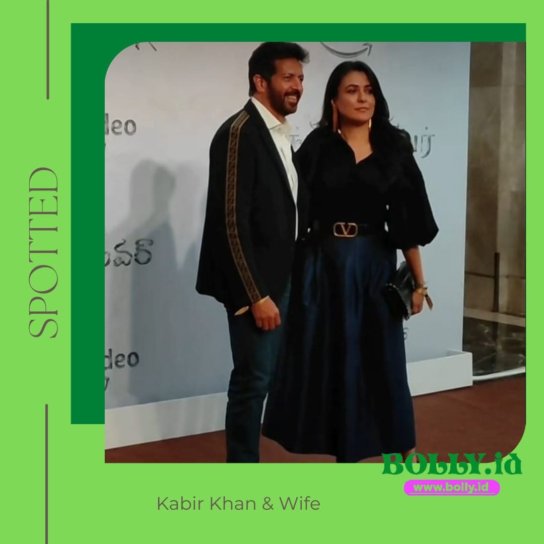 Kabir Khan & Wife