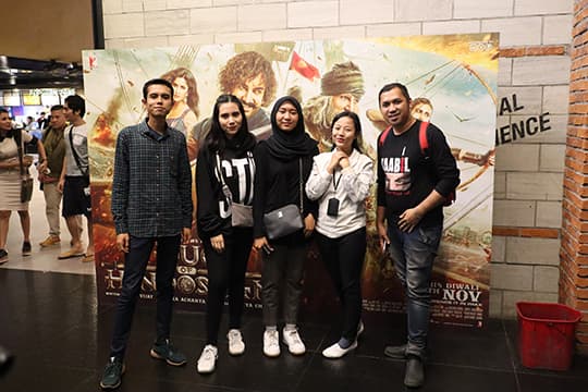 Press Screening Film Thugs Of Hindostan MVP
