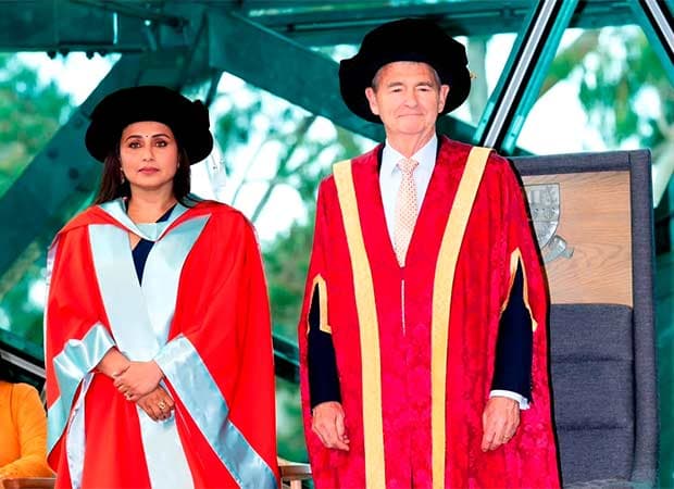 Rani Mukerji Jadi Bintang India Kedua Setelah Shah Rukh Khan yang Raih Gelar Doktor Kehormatan dari La Trobe